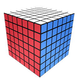 Online Rubik's Cube 7x7x7 - Grubiks