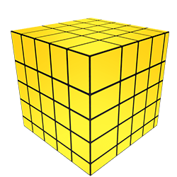 Mirror Cube (5x5x5) - Exclusive